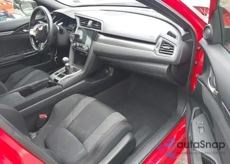 2018 Honda Civic Si из США, поврежденный, VIN 2HGFC1E56JH708361